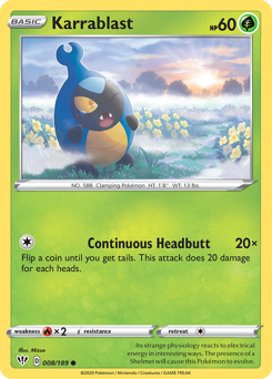 Pokemon Darkness Ablaze Karrablast - 8