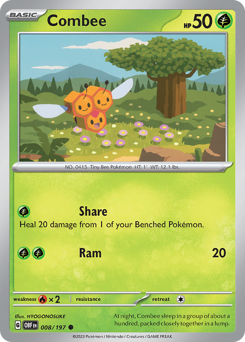 Pokemon Obsidian Flames Combee - 8