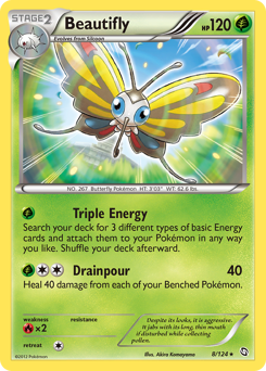 Pokemon Dragons Exalted Beautifly - 8