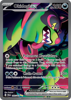 Pokemon Shrouded Fable Okidogi ex - 90