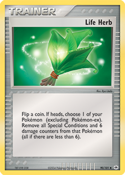Pokemon Hidden Legends Life Herb - 90