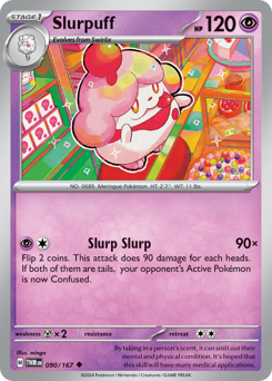Pokemon Twilight Masquerade Slurpuff - 90
