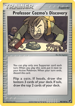Pokemon Deoxys Professor Cozmo's Discovery - 90