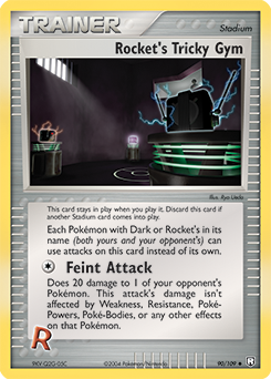 Pokemon Team Rocket Returns Rocket's Tricky Gym - 90