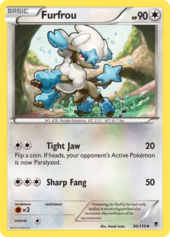 Pokemon Phantom Forces Furfrou - 90