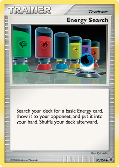 Pokemon Majestic Dawn Energy Search - 90