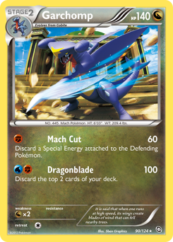 Pokemon Dragons Exalted Garchomp - 90