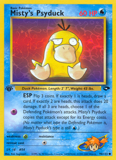 Pokemon Gym Challenge Misty's Psyduck - 90