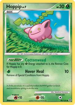Pokemon Secret Wonders Hoppip - 90