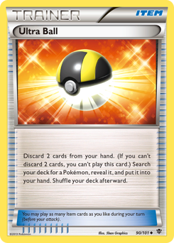 Pokemon Plasma Blast Ultra Ball - 90