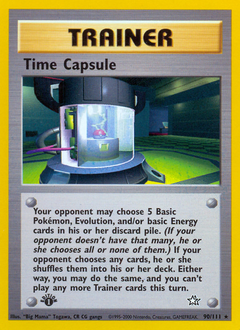 Pokemon Neo Genesis Time Capsule - 90