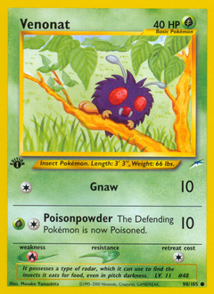 Pokemon Neo Destiny Venonat - 90