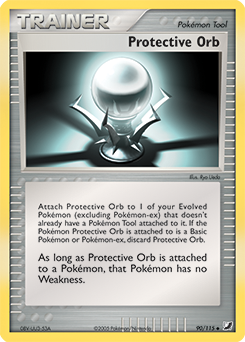 Pokemon Unseen Forces Protective Orb - 90