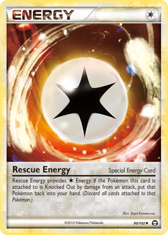 Pokemon HS—Triumphant Rescue Energy - 90
