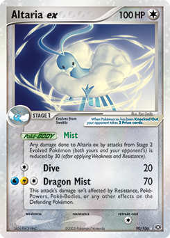 Pokemon Emerald Altaria ex - 90