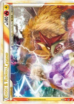 Pokemon HS—Unleashed Entei & Raikou LEGEND - 90