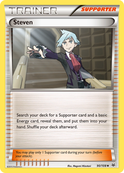 Pokemon Roaring Skies Steven - 90