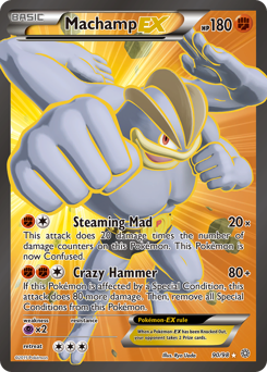 Pokemon Ancient Origins Machamp-EX - 90