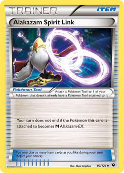 Pokemon Fates Collide Alakazam Spirit Link - 90