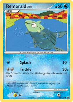 Pokemon Platinum Remoraid - 90