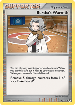 Pokemon Rising Rivals Bertha's Warmth - 90