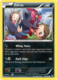 Pokemon BREAKthrough Zorua - 90