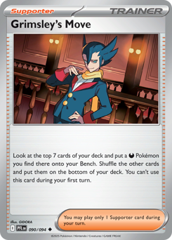 Pokemon Phantasmal Flames Grimsley's Move - 90