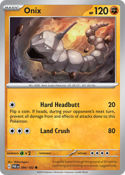 Pokemon Paradox Rift Onix - 90