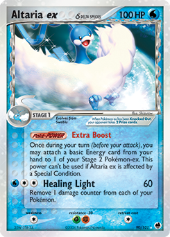Pokemon Dragon Frontiers Altaria ex δ - 90