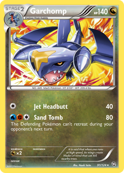 Pokemon Dragons Exalted Garchomp - 91
