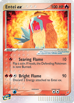 Pokemon Team Magma vs Team Aqua Entei ex - 91