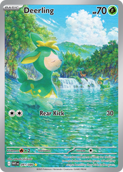 Pokemon White Flare Deerling - 91