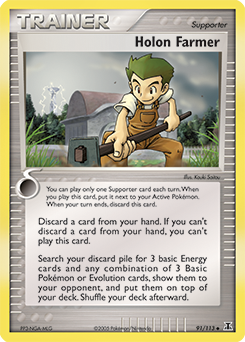 Pokemon Delta Species Holon Farmer - 91