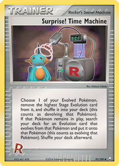 Pokemon Team Rocket Returns Surprise! Time Machine - 91