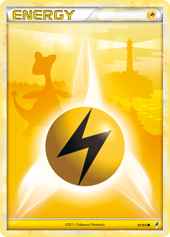 Pokemon Call of Legends Lightning Energy - 91