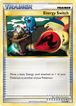 Pokemon HeartGold & SoulSilver Energy Switch - 91