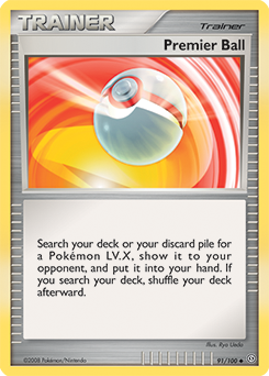 Pokemon Stormfront Premier Ball - 91