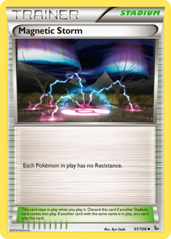 Pokemon Flashfire Magnetic Storm - 91