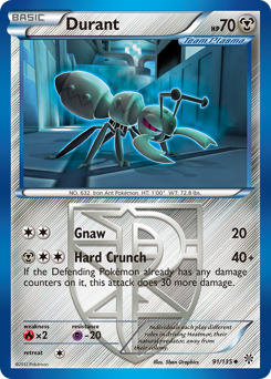 Pokemon Plasma Storm Durant - 91