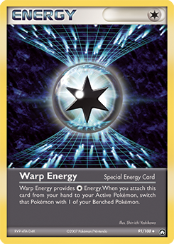 Pokemon Power Keepers Warp Energy - 91