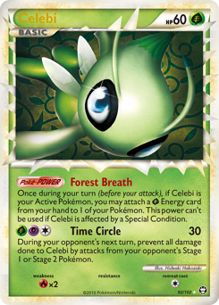 Pokemon HS—Triumphant Celebi - 92