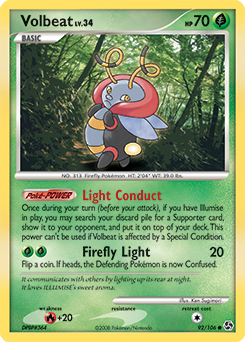 Pokemon Great Encounters Volbeat - 92