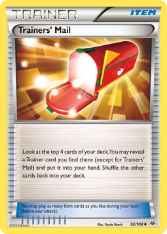 Pokemon Roaring Skies Trainers' Mail - 92