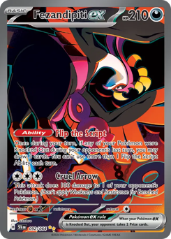 Pokemon Shrouded Fable Fezandipiti ex - 92