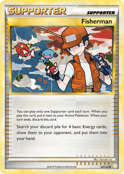 Pokemon HeartGold & SoulSilver Fisherman - 92