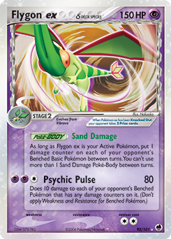 Pokemon Dragon Frontiers Flygon ex δ - 92