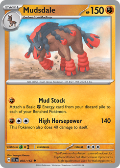 Pokemon Temporal Forces Mudsdale - 92