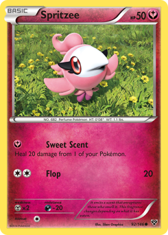 Pokemon XY Spritzee - 92