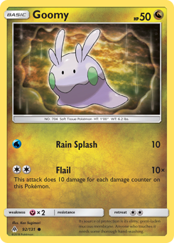 Pokemon Forbidden Light Goomy - 92
