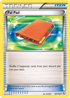 Pokemon Flashfire Pal Pad - 92
